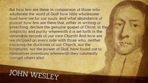 Wesley, Sermon 134 , on the importance of doctrine