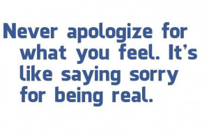 Apologizing Quote