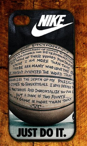 Find a Retail Store Custom RUBBER Nike Logo Quote Basketball case ...