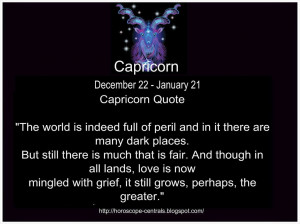 Capricorn Quotes