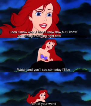 ... little mermaid quotes the disney princess the little mermaid quotes