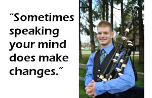 Quotes: Bagpipe piper Kyle Banta on news that the City of #Vancouver ...