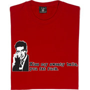 Malcolm Tucker Sweaty Balls Quote T-Shirt. The best director of ...