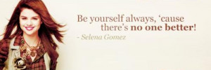 Selena Gomez Inspirational Quote