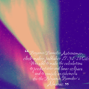 Benjamin Banneker Quotes Quotes picture: benjamin