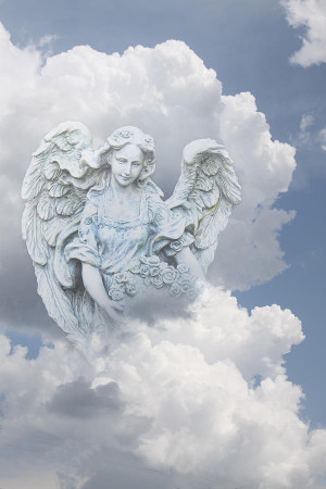 These are the heavenly angel drawing fine art print Pictures