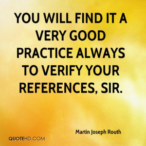 You will find it a very good practice always to verify your references ...