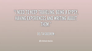 Quotes About Being a Gypsy
