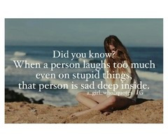 ... yourself. Don't cry. Don't starve yourself. Those words people threw