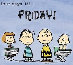 TGIF quotes quote charlie brown snoopy friday peanuts woodstock days ...