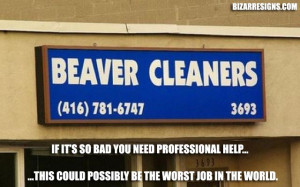 worst job ever! If it's so bad you need professional help to clean it