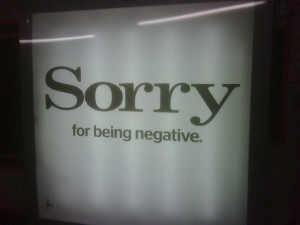 sometimes a novel way to say sorry helps