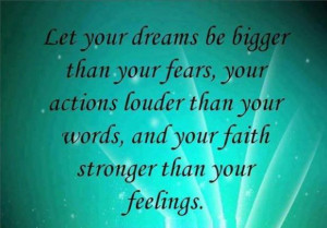 quote category life quotes faith words dreams actions