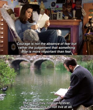 Disney’s Princess Diaries Quote On Courage, Fear, & Bravery