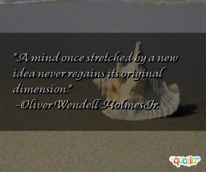 mind once stretched by a new idea never regains its original ...