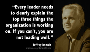 Every leader needs to clearly explain the top three things the ...