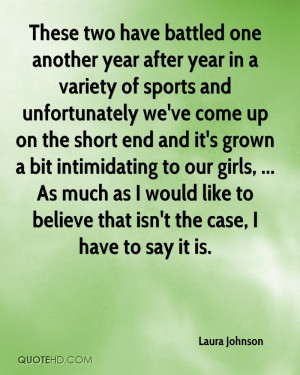 These two have battled one another year after year in a variety of ...