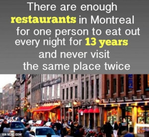 Perfect city when you have the munchies!