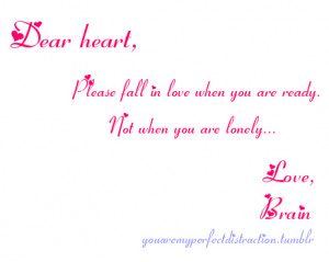 Lonely Love Quotes Brain, fall, lonely, love,
