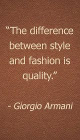 Giorgio Armani Quote