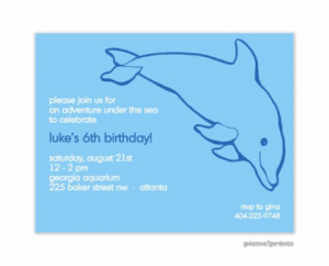 Skye Birthday Invitations