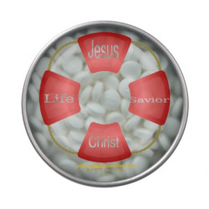 Christian Quotes Inspirational Jelly Belly Candy Tins