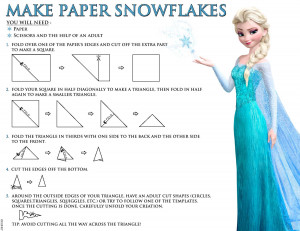 Disney’s Frozen: Free Printables! #DisneyFrozen