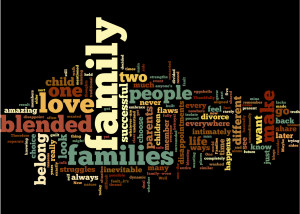 Where does the child of a blended family belong?