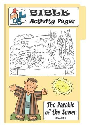 The Parable of the Sower - booklet 2 has backgrounds and printables