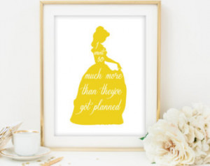 ... and the beast printable princess wall art decor printable wall art