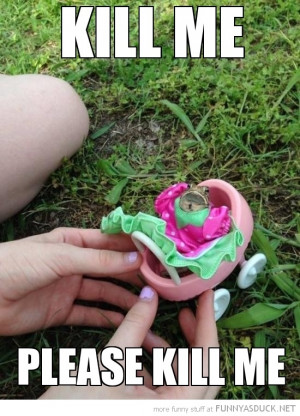 frog dress animal toy pram kill me funny pics pictures pic picture ...