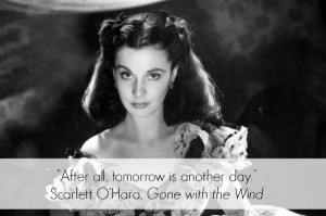 Gone with the Wind Inspirational Quote
