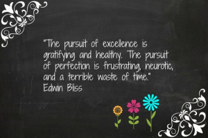 The pursuit of excellence Quotes