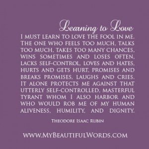 Learning to Love...