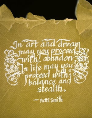 Patti Smith quote I found via Maggie Nelson's The Art of Cruelty: A ...