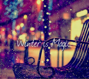 Winter is magic!