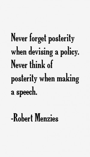 Robert Menzies Quotes & Sayings