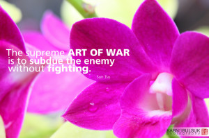 Quote: War without fighting