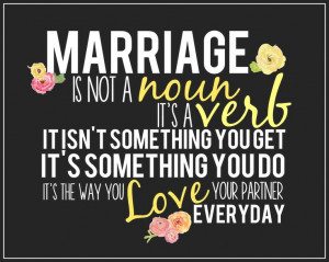 ... inspiring marital quote perfect for any married couple. AS A SPECIAL