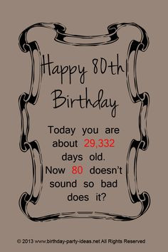 ... birthday quotes birthday signs birthday parties ideas 80th birthday