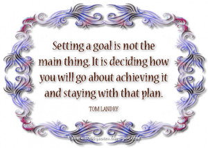 Inspirational Quotes about Goal Setting