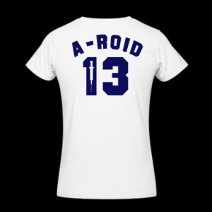 roid, A-rod, Aroid, Arod, Baseball, Funny, MLB, T-Shirt
