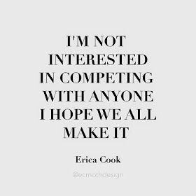 not competing.