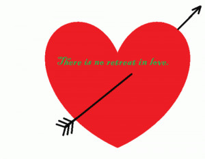 there is no retreat in love 1 up 0 down ashwani kumar ojha quotes ...