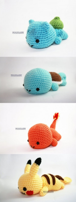 super cute pokemon amigurumi