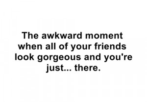 The best feeling in the world is realizing that you're perfectly happy ...