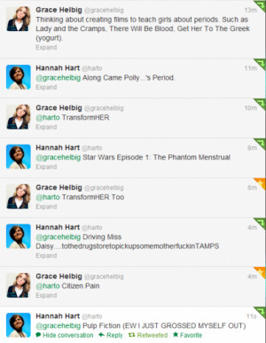 ... Movie Titles… If They Were Educational Films on Getting Your Period