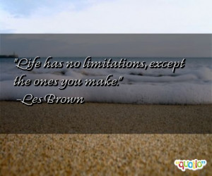 Limitations Quotes