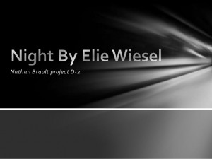 Night by elie wiesel