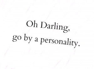Oh Darling.....